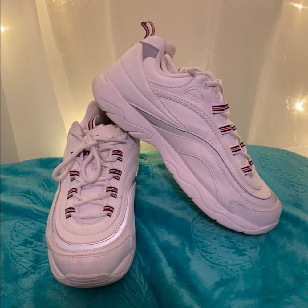 white filas
